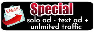 (image for) Solo Ad + Text Ad + Banner Ad + Unlimited Traffic